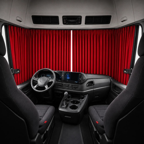 Lkw gardinen scheibengardinen - gardinen,