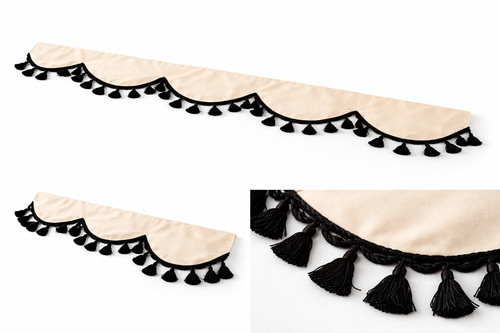 Frontscheibenborde beige - frontscheibenborde,