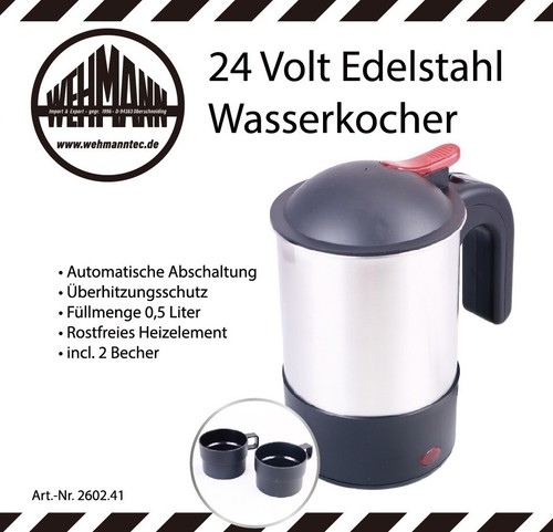 Wasserkocher volt 24v lkw - wasserkocher,