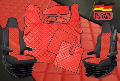 Lkw fußmatten und sitzbezüge - und,