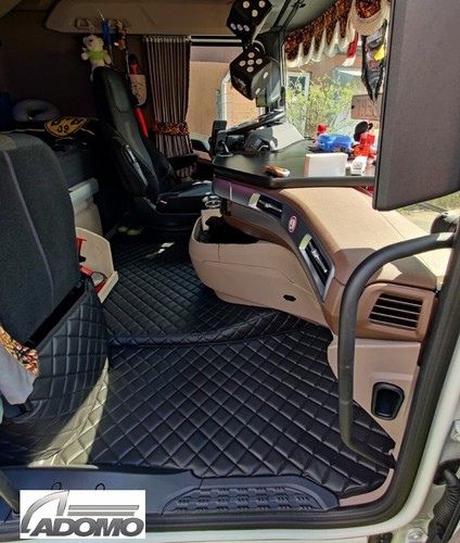 Lkw kunstleder fußmatten mit - lkw,