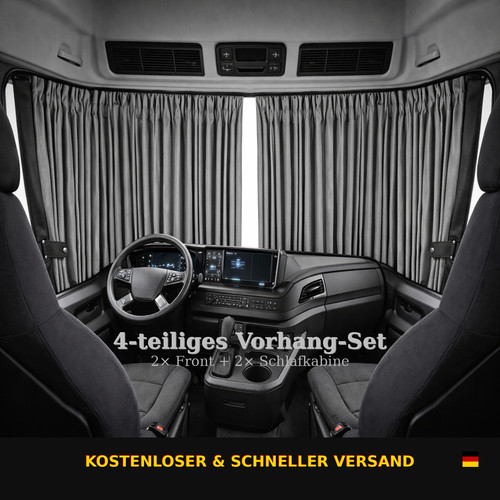 Lkw gardinen set - lkw,