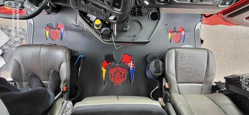 Lederboden für scania mit - für,
